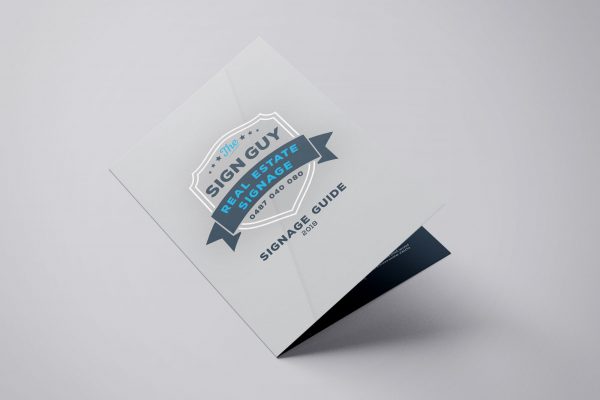 The Sign Guy Real Estate Brochure by BROKENIMAGE Creative