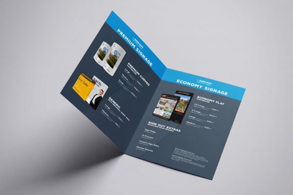 The Sign Guy Real Estate Brochure by BROKENIMAGE Creative